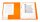 HERMA Schnellhefter Neon Kunststoff neon-orange DIN A4, 1 St.