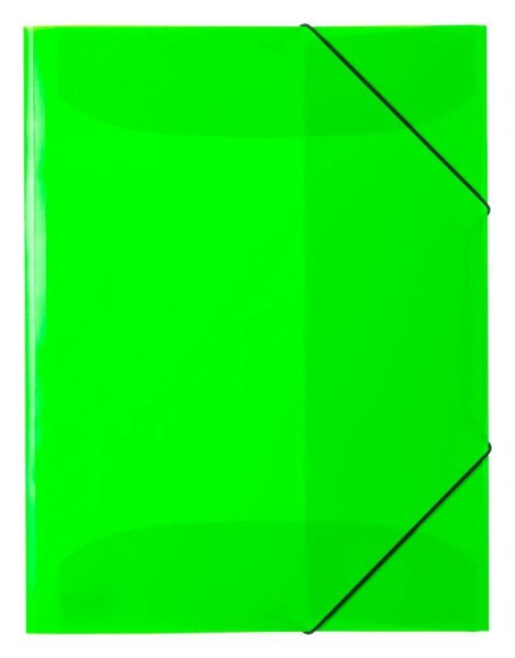 HERMA Schnellhefter Neon Kunststoff neon-grün DIN A4, 1 St.