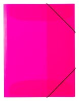 HERMA Schnellhefter Neon Kunststoff neon-pink DIN A4, 1 St.