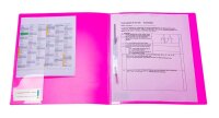 HERMA Schnellhefter Neon Kunststoff neon-pink DIN A4, 1 St.
