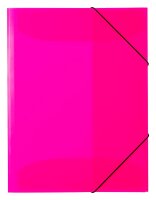 HERMA Schnellhefter Neon Kunststoff neon-pink DIN A4, 1 St.
