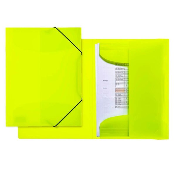 HERMA Sammelmappe Neon DIN A4 neon-gelb, 1 St.