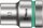 Wera 1/2 Zoll Zyklop Steckschlüsseleinsatz Größe: 14,0 mm
