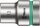 Wera 1/2 Zoll Zyklop Steckschlüsseleinsatz Größe: 14,0 mm