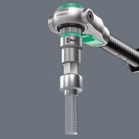 Wera 1/2" Zyklop mit Haltefunktion kurz Steckschlüsseleinsatz Größe: 12,0 mm Länge: 60,0 mm