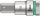 Wera 1/2" Zyklop mit Haltefunktion kurz Steckschlüsseleinsatz Größe: 6,0 mm Länge: 60,0 mm