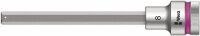 Wera 1/2" Zyklop mit Haltefunktion kurz Steckschlüsseleinsatz Größe: 10,0 mm Länge: 140,0 mm