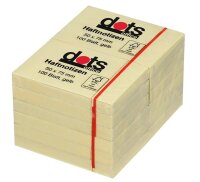 dots Haftnotizen gelb, 12 Blöcke