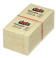 dots Haftnotizen gelb, 12 Blöcke