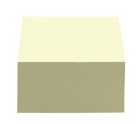 dots Haftnotizen gelb, 1 Würfel