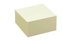 dots Haftnotizen gelb, 1 Würfel