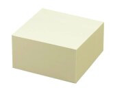 dots Haftnotizen gelb, 1 Würfel