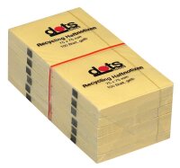 dots Recycling Haftnotizen gelb, 12 Blöcke