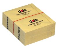 dots Recycling Haftnotizen gelb, 12 Blöcke