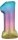 amscan® Folienballon Zahl 1 regenbogen, 1 St.  ( 9909699 )