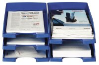 LEITZ Briefablage Jumbo blau DIN A4, 1 St.