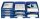 LEITZ Briefablage Jumbo blau DIN A4, 1 St.