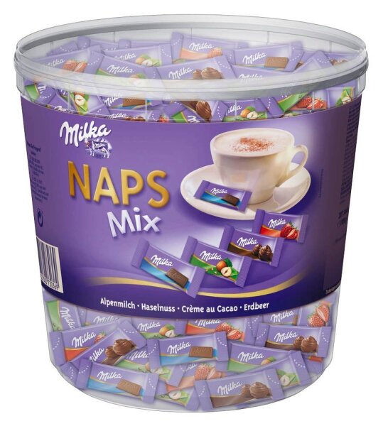 Milka NAPS Mix Schokoriegel 207 St./1,0 kg  ( 2056028007 )