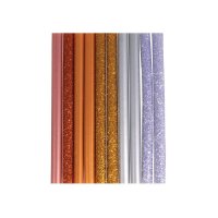 Rayher Heißklebesticks Glitter farbsortiert, 10 St.