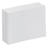 Karteikarten DIN A5 weiß blanko, 100 St.