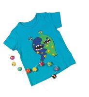 Marabu KiDS Stoffmalfarben farbsortiert 6 x 80,0 ml, 6 St.