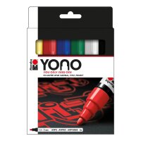 Marabu YONO Basic Acrylstifte-Set farbsortiert 1,5 - 3,0...