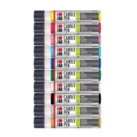 Marabu Kerzenstifte farbsortiert 10 x 25,0 ml, 10 St.