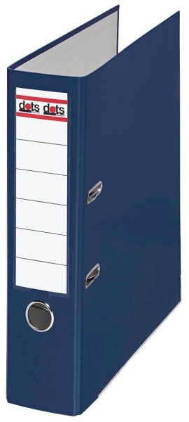 dots Ordner blau Kunststoff 8,0 cm DIN A4, 1 St.
