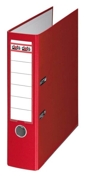 dots Ordner rot Kunststoff 8,0 cm DIN A4, 1 St.