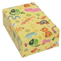 JUNG SCHÖNER VERPACKEN Geschenkpapier Fantasia Tiere...