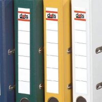 dots Einsteck-Rückenschilder weiß für 5,0...