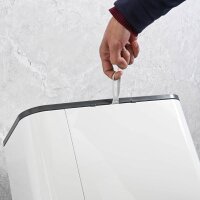 helit the classy Mülleimer 2x 12 l weiß  ( H2405005 )