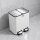 helit the classy Mülleimer 2x 12 l weiß  ( H2405005 )