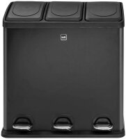 helit the seperator Mülltrenner 3x 20,0 l schwarz, 1...