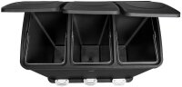 helit the seperator Mülltrenner 3x 20,0 l schwarz, 1 St.