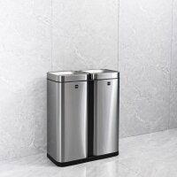 helit the twin bin Mülltrenner 2x 30,0 l edelstahl,...