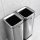 helit the twin bin Mülltrenner 2x 30,0 l edelstahl, 1 St.