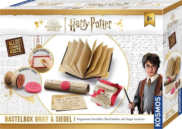 KOSMOS Bastelset Harry Potter - Brief & Siegel mehrfarbig