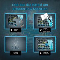 KOSMOS EXIT-Puzzle EXIT - Das Puzzle: Der Schlüssel von Atlantis Puzzle, 500 Teile