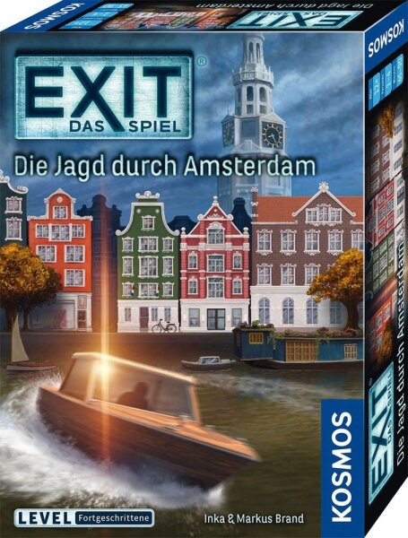 KOSMOS EXIT - Das Spiel: Die Jagd durch Amsterdam Escape-Room Spiel, 1 St.