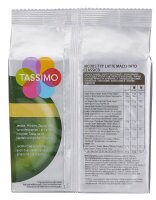 TASSIMO JACOBS LATTE MACCHIATO CLASSICO Kaffeediscs, Arabica- und Robustabohnen 8 St.