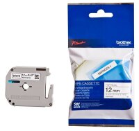 brother Schriftband M-K M-K231S MK231SBZ, 12 mm, schwarz...