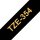 brother Schriftband TZe-354 TZE354, 24 mm, gold auf schwarz, 1 St.
