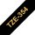 brother Schriftband TZe-354 TZE354, 24 mm, gold auf schwarz, 1 St.
