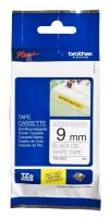 brother Schriftband TZe-S221 TZES221, 9 mm, schwarz auf...