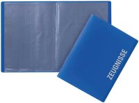 PAGNA Zeugnismappe DIN A4, 10 Hüllen blau, 1 St.