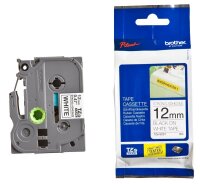 brother Schriftband TZe-S231 TZES231, 12 mm, schwarz auf...