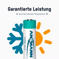 ANSMANN Akkus DECT Ni-MH Mignon AA 800 mAh, 2 St.