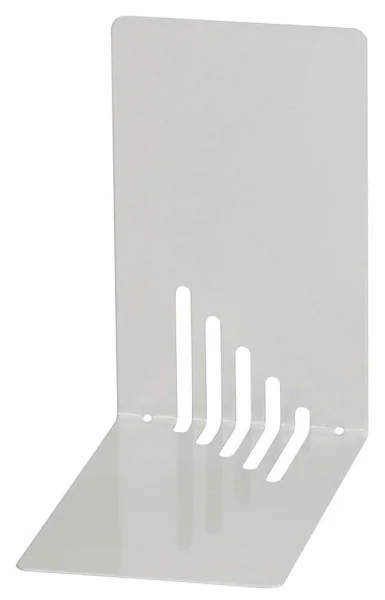MAUL Buchstützen grau 8,5 x 14,0 x 14,0 cm, 2 St.
