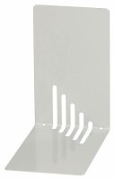 MAUL Buchstützen grau 8,5 x 14,0 x 14,0 cm, 2 St.